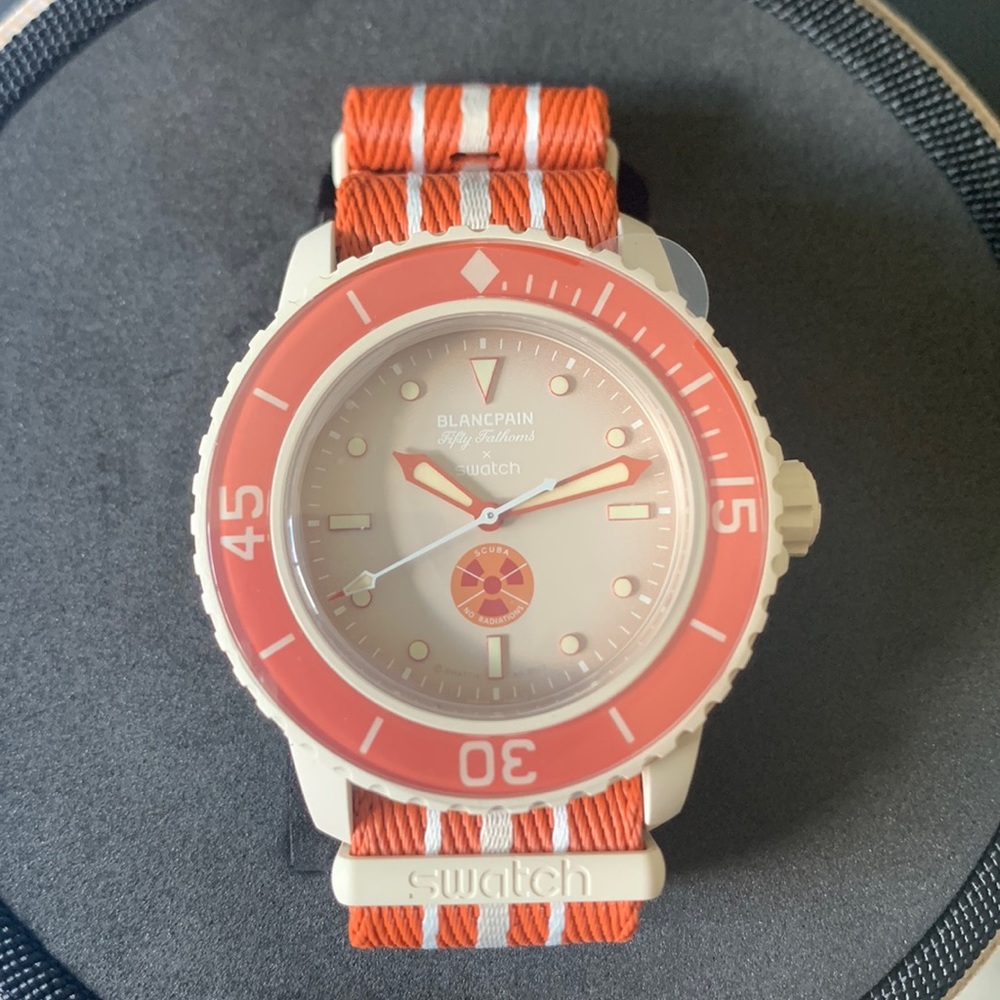 BLANCPAIN X Swatch Arctic Ocean Orange